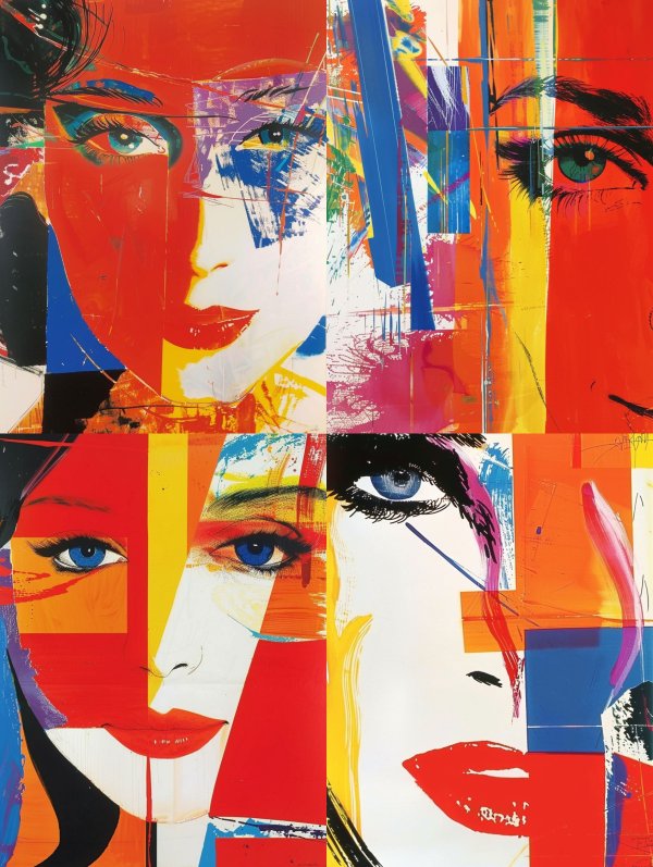 Vivid Prism Portrait