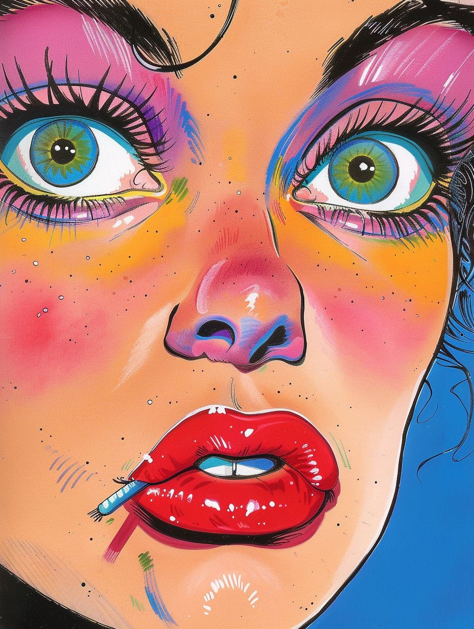 Neon Pop Art Portraiture