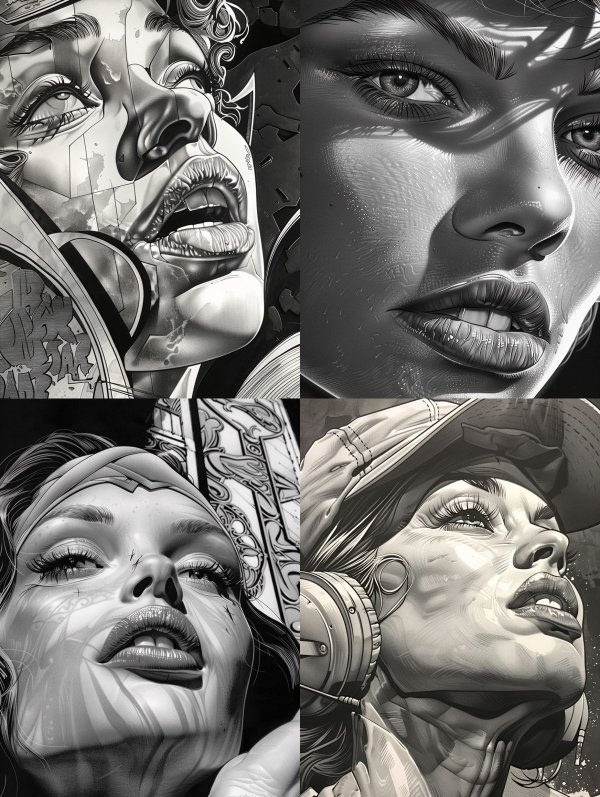Cyber-Noir Chrome Fragment