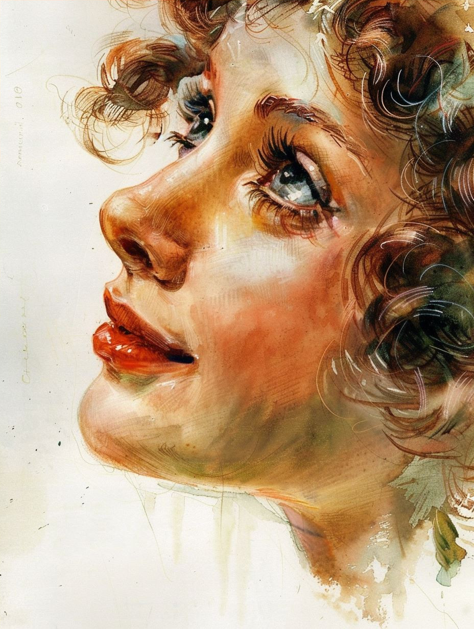 Autumnal Dream Ethereal Portrait