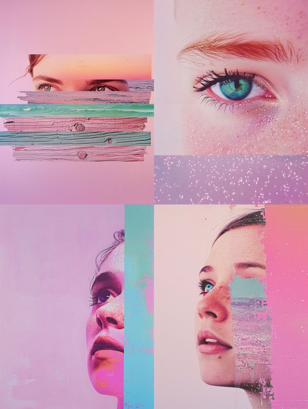 Pastel Dream Collage