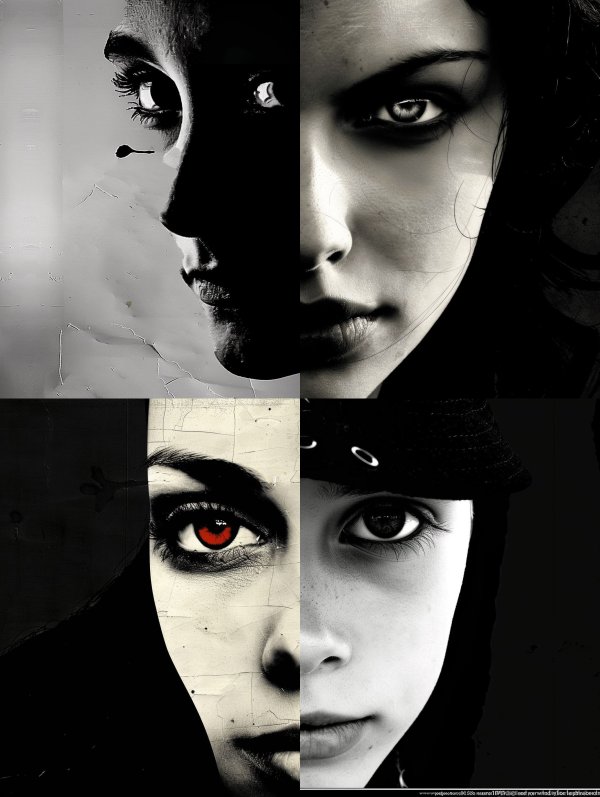 Noir Shadow Gaze