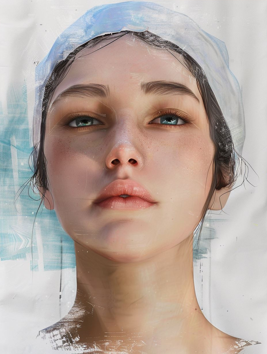 Frozen Ethereal Gaze