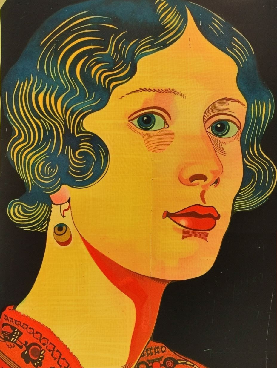 Vintage Pop Art Muse
