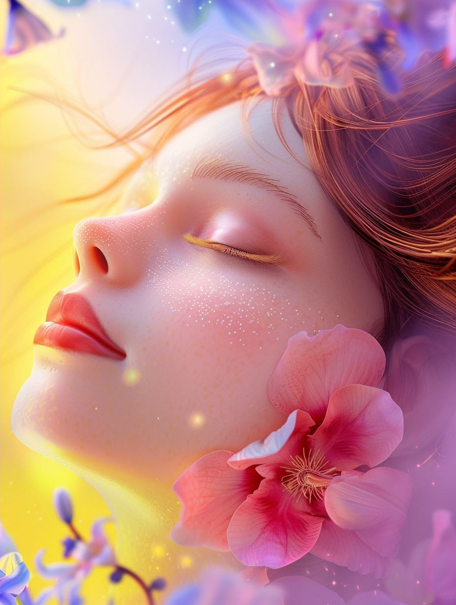 Ethereal Dream of Pastel Light