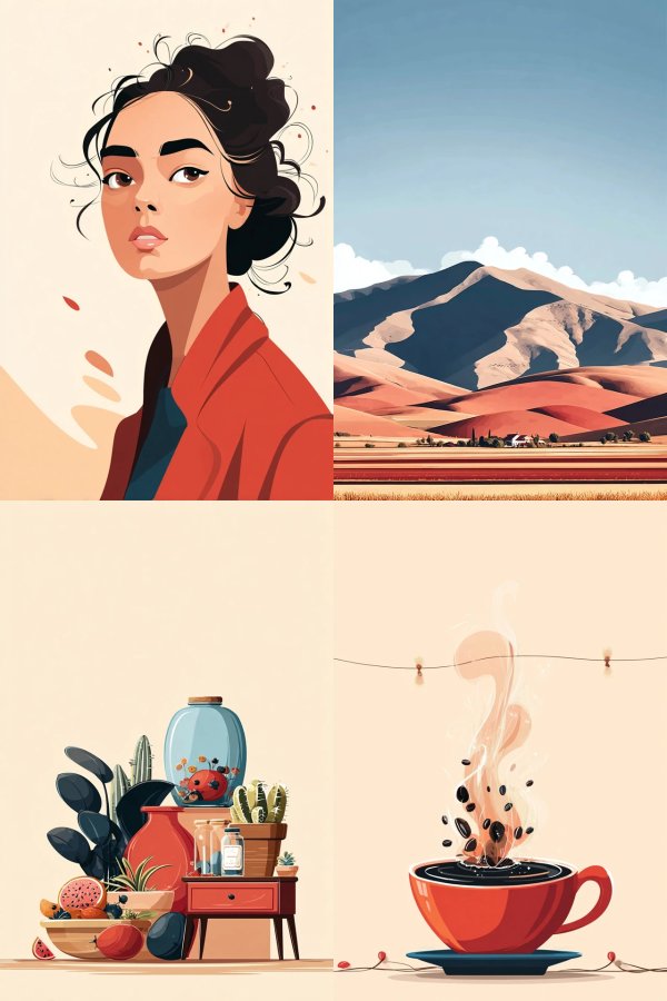 Modern Elegance Portrait