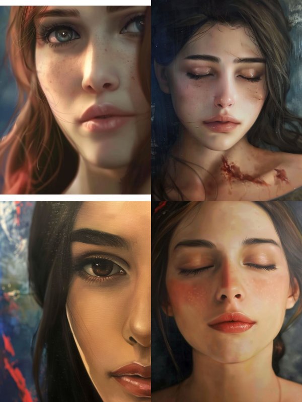 Soft Ethereal Portrait Study