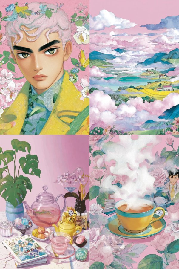 Pastel Floral Dream