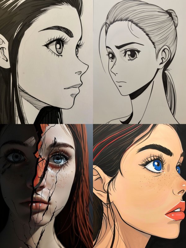 Ink Soul Portrait