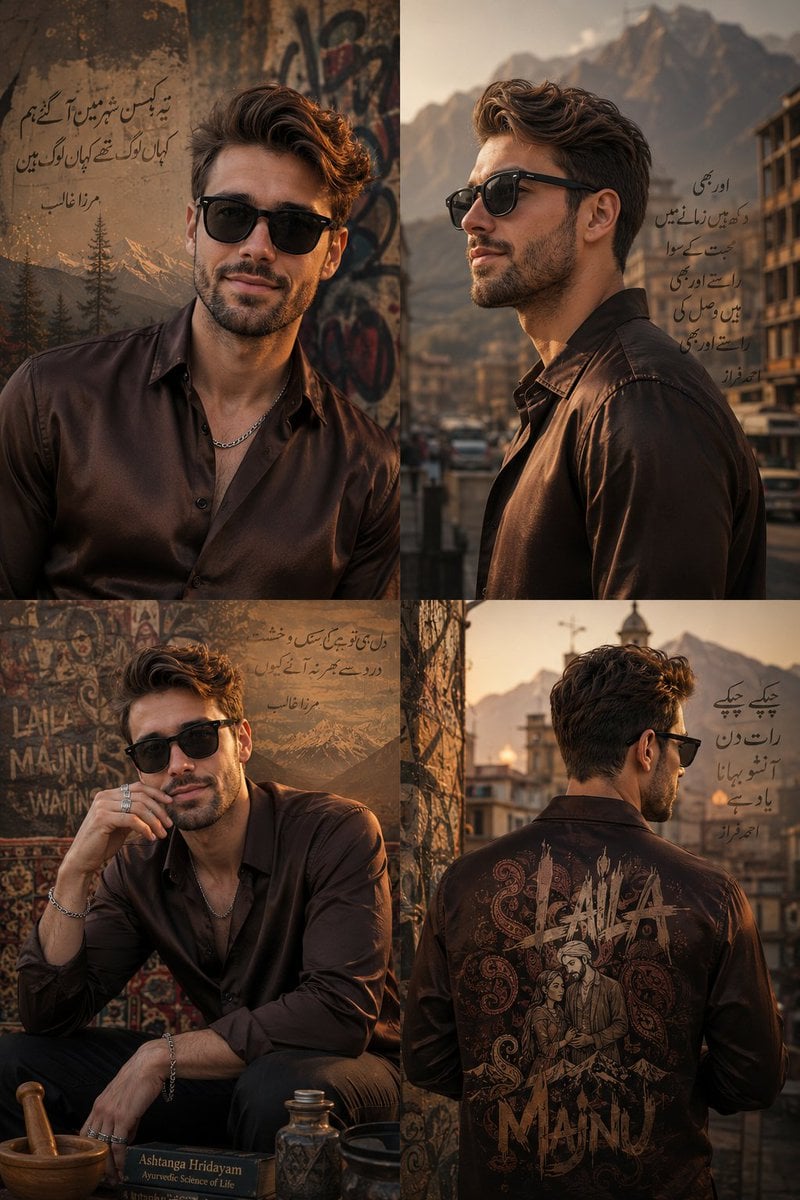 Luxury Urban Chaos Editorial Collage