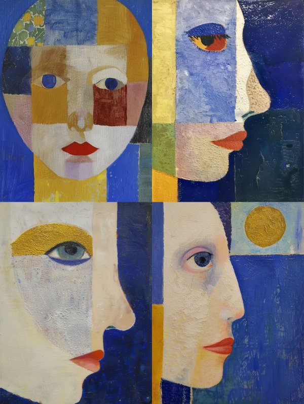 Fragmented Soul Portrait