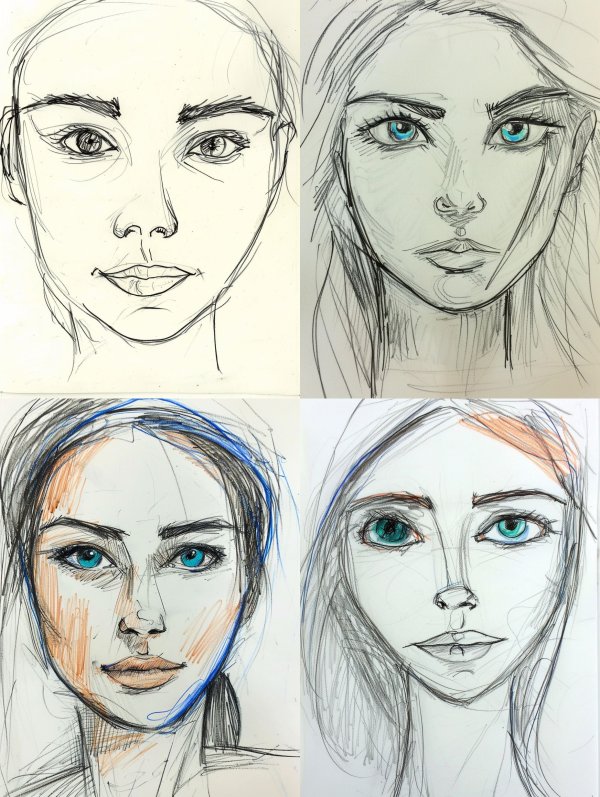 Raw Graphite Gaze