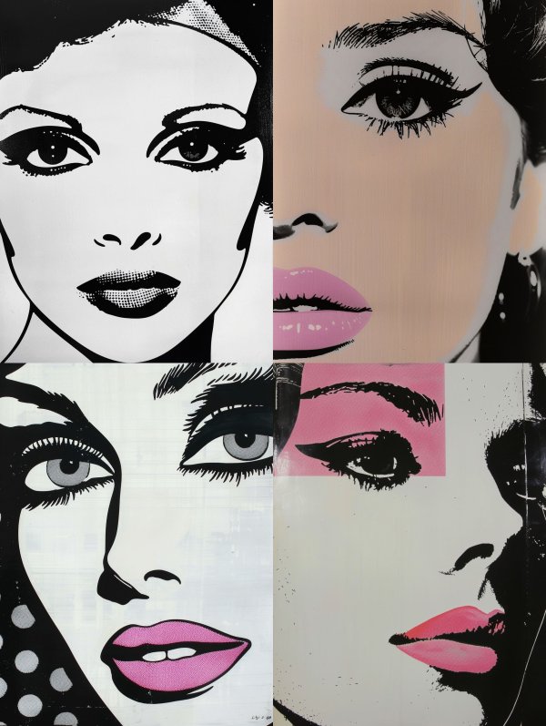 Bold Pop Art Portraiture