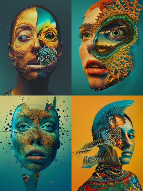 Fragmented Visions of Human Psyche