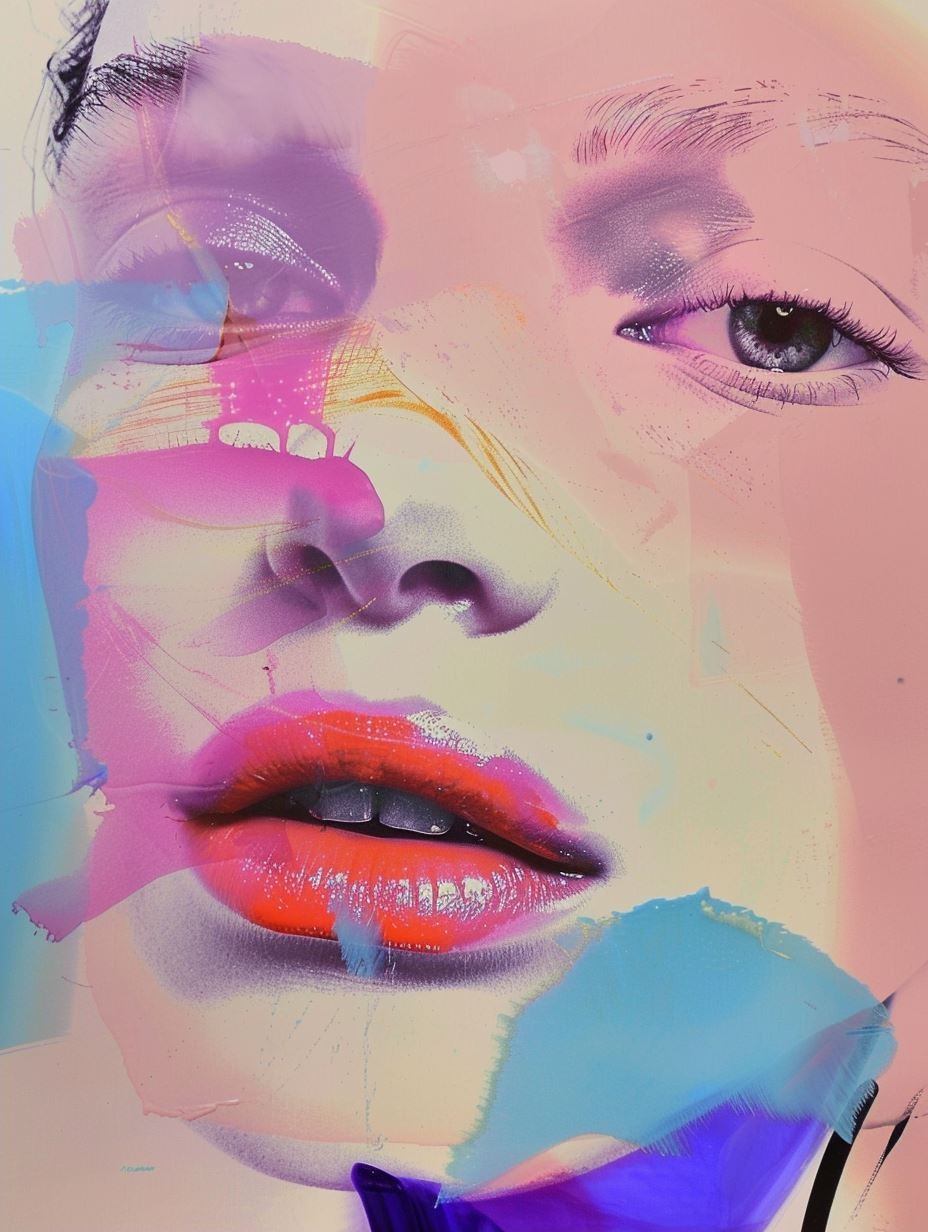 Neon Dream Portrait
