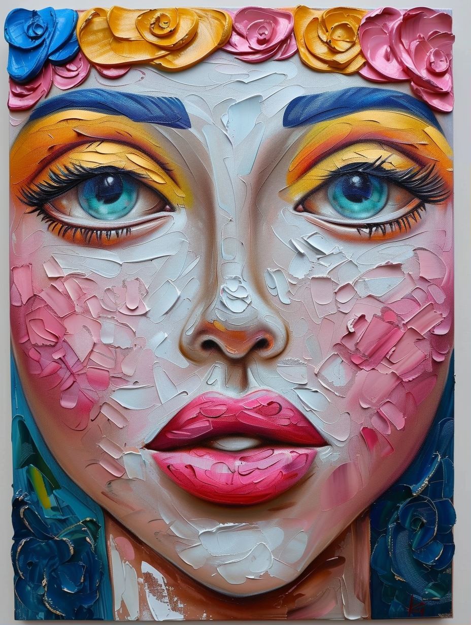 Impasto Floral Dream