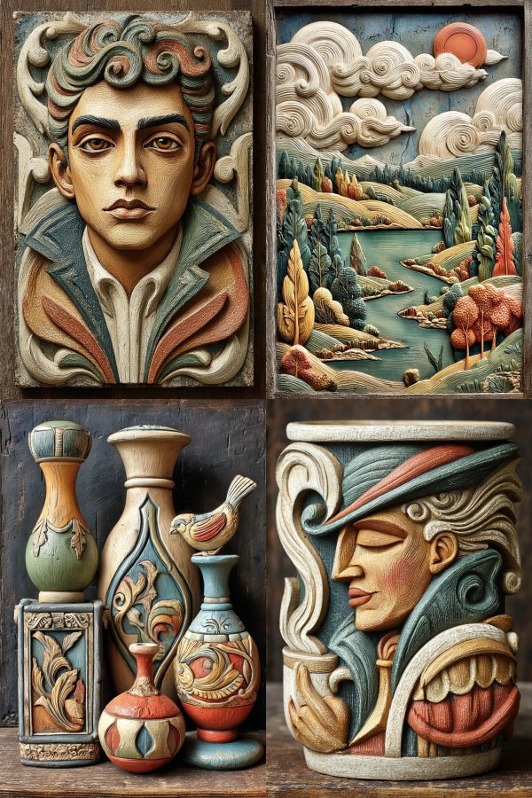 Carved Renaissance Spirit