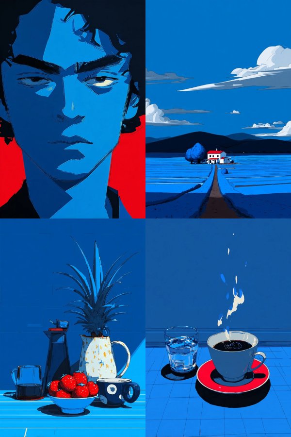 Azure Neon Noir