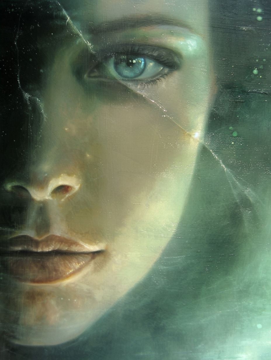 Ethereal Emerald Gaze