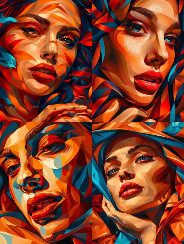 Autumnal Soul in Vibrant Layers