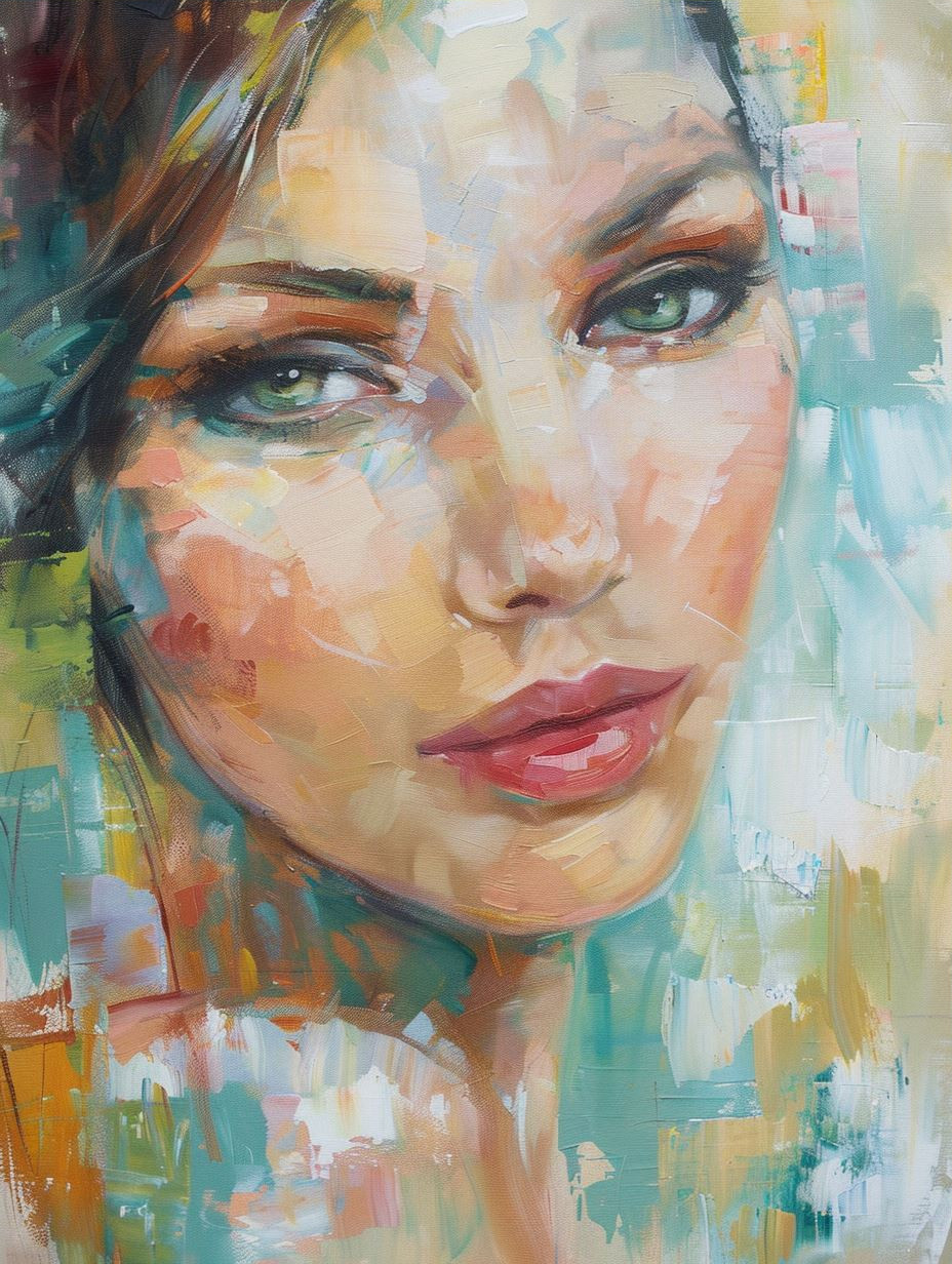 Abstract Impressionist Gaze