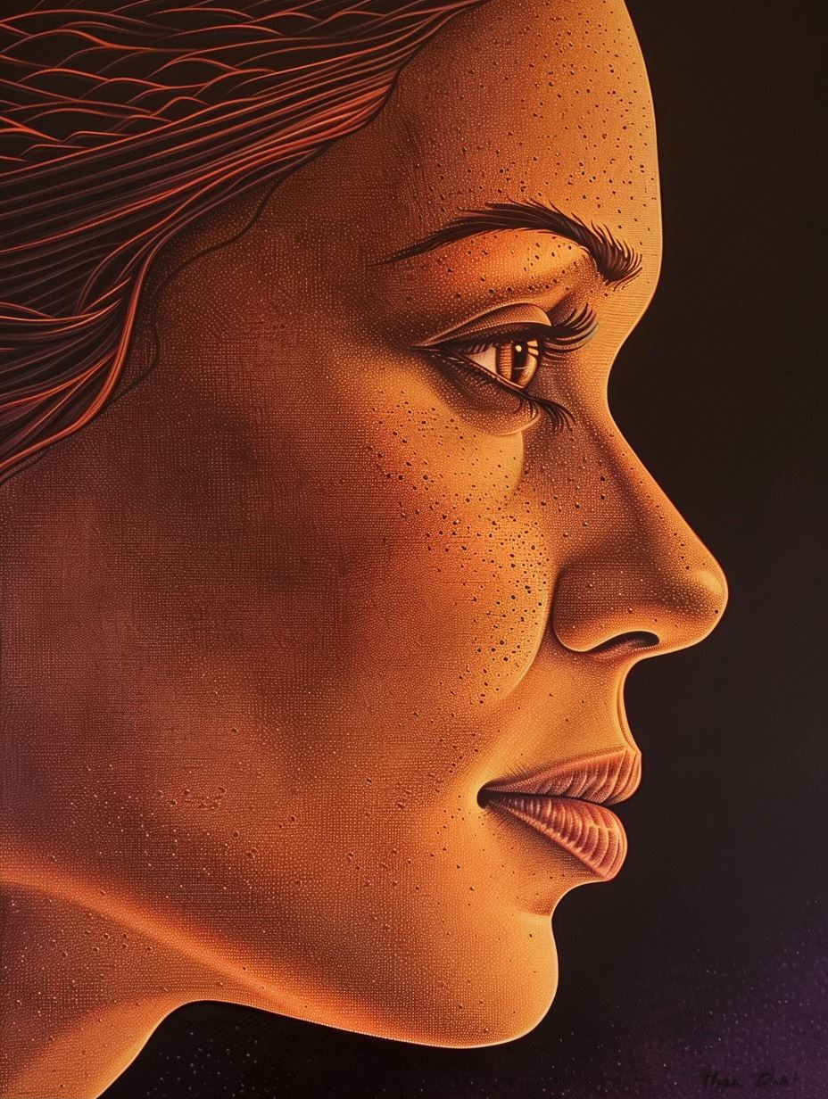 Ethereal Glow of Silent Reflection