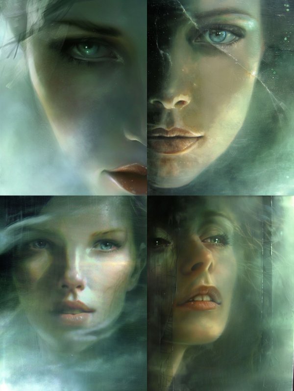 Ethereal Emerald Gaze