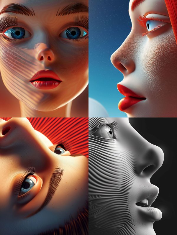Surreal Digital Gaze