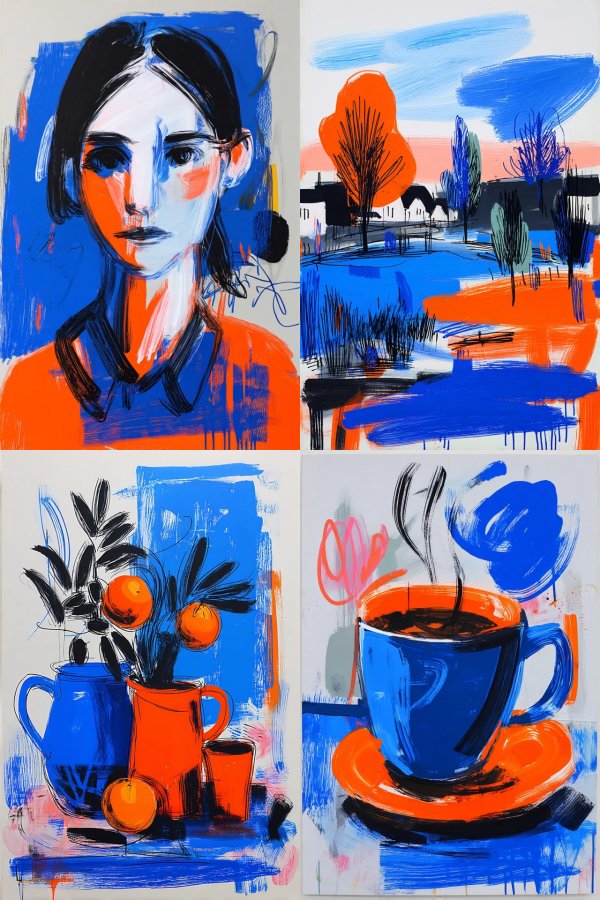 Azure and Amber Expression
