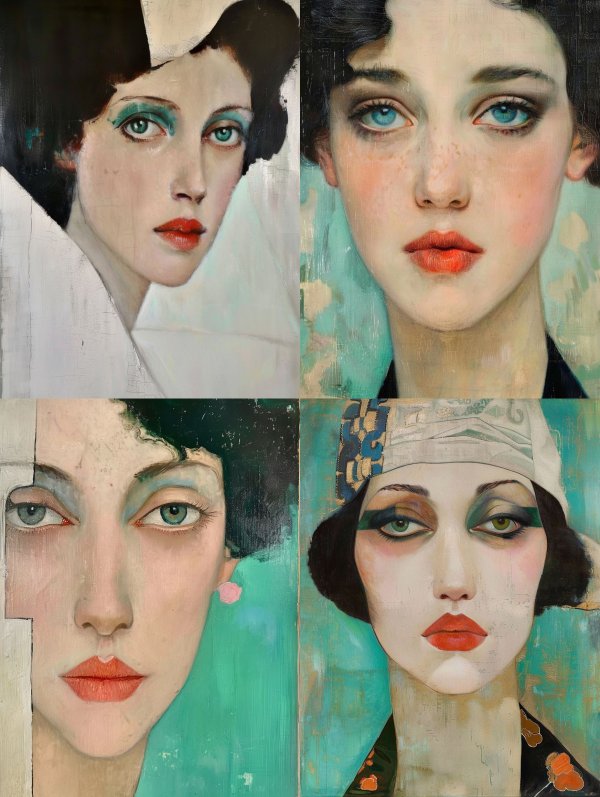 Emerald Gaze Elegance