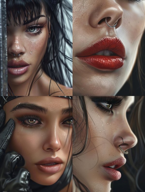 Dewy Gaze