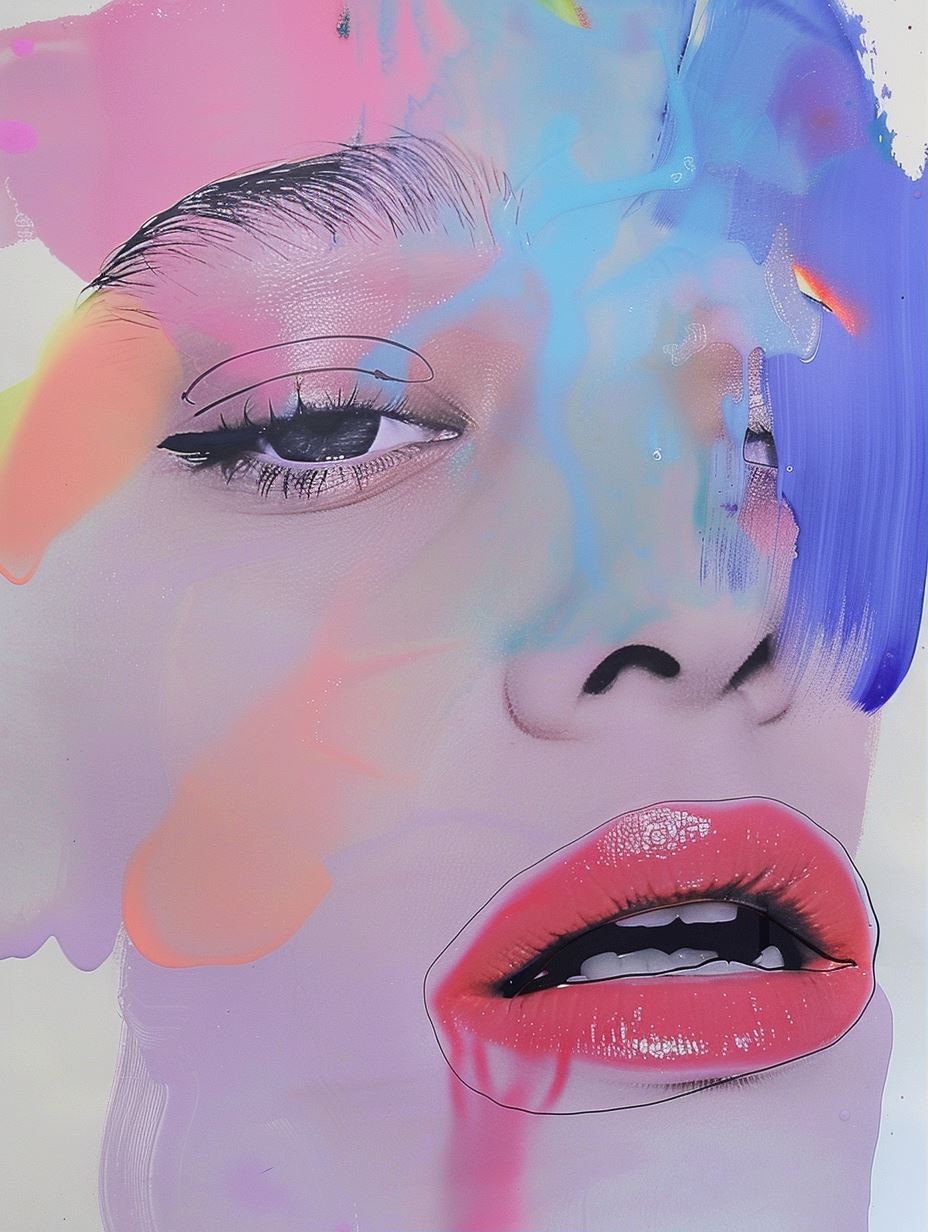Neon Dream Portrait