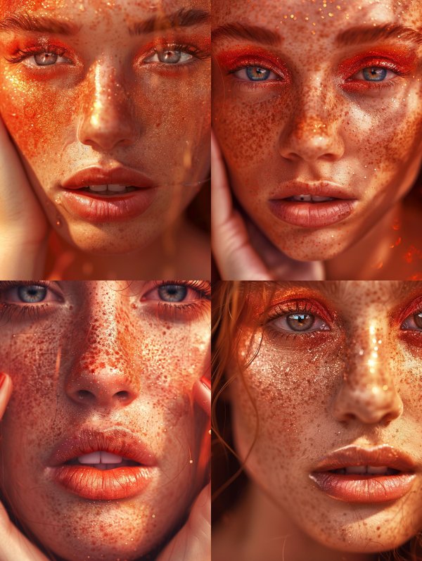 Gilded Ember Skin Texture