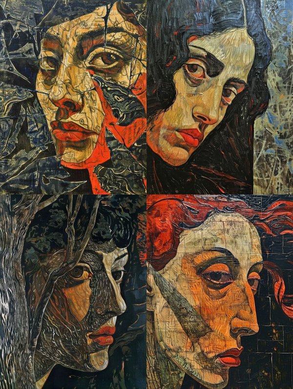 Fractured Soul Portrait