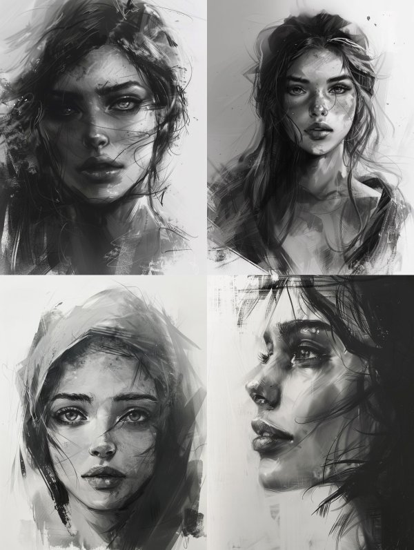 Monochrome Soul Sketch