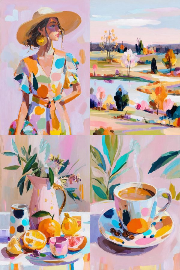 Sunlit Summer Impression