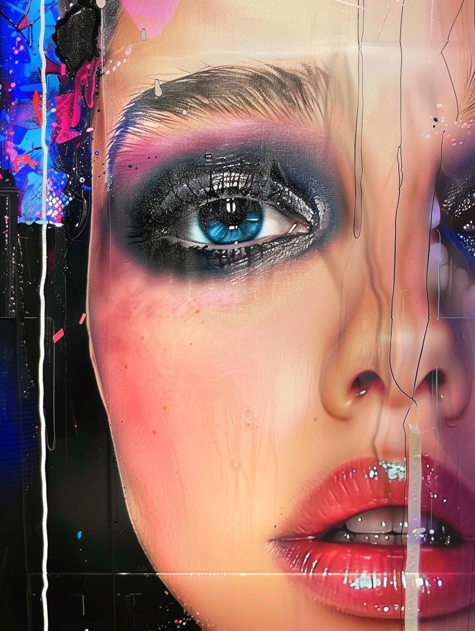 Neon Cyber Glamour - Image 3