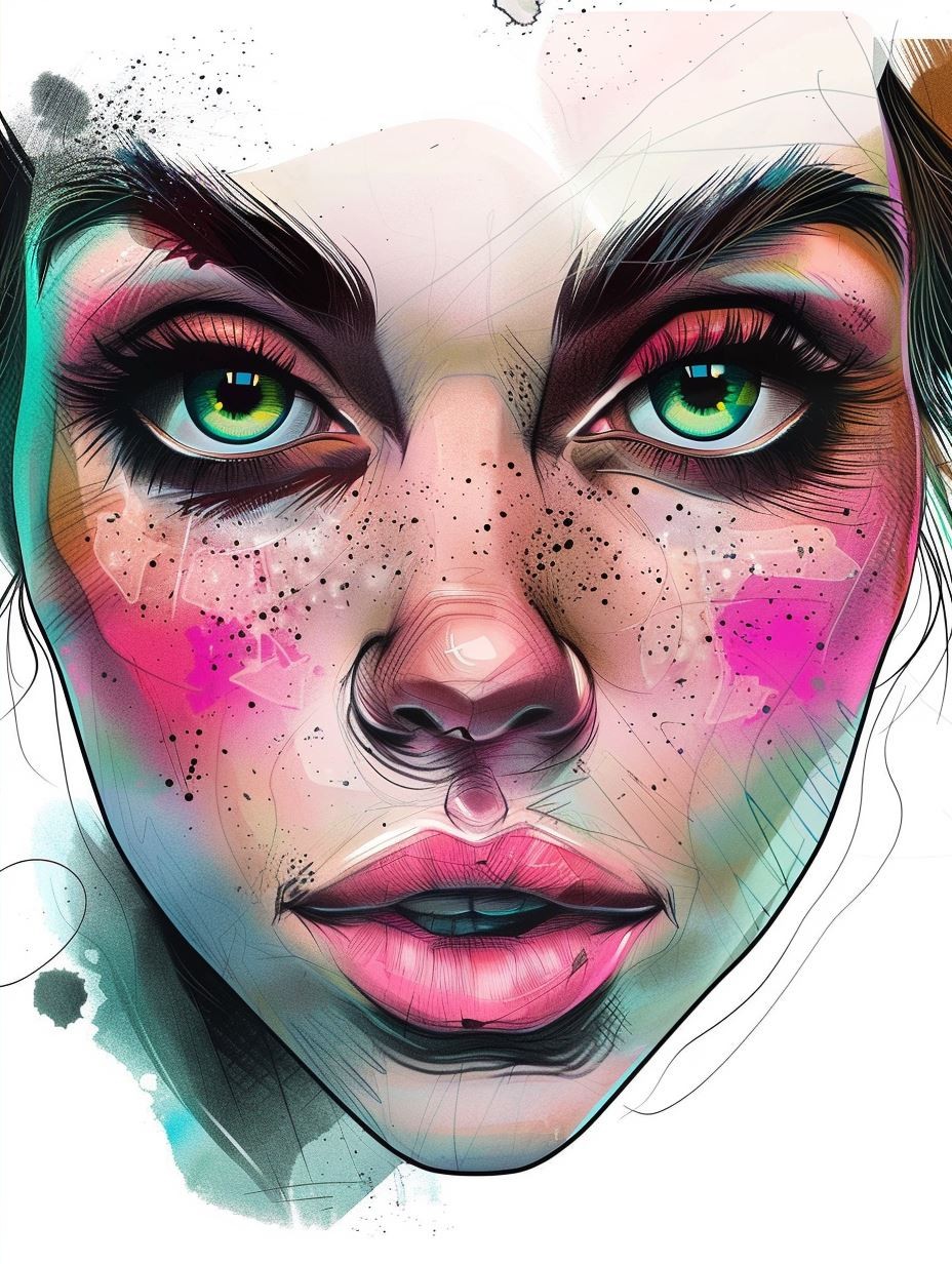 Vibrant Urban Muse - Image 4