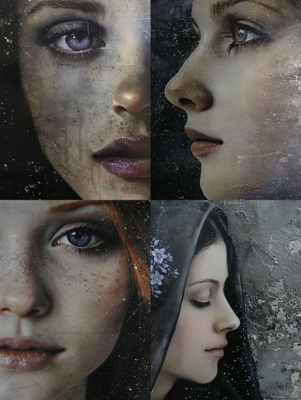 Ethereal Fragmented Gaze