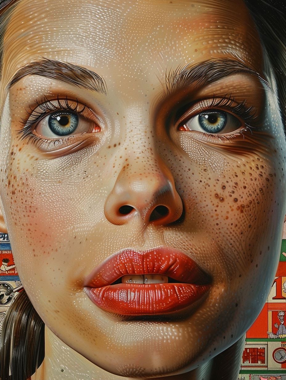 Digital Mosaic Portrait
