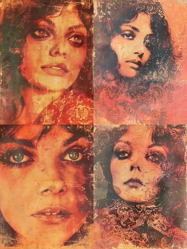 Vintage Crimson Soul