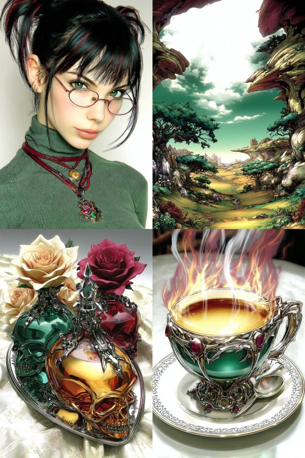 Emerald Gaze Elegance