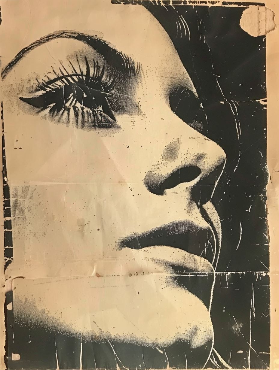 Vintage Pop Art Collage