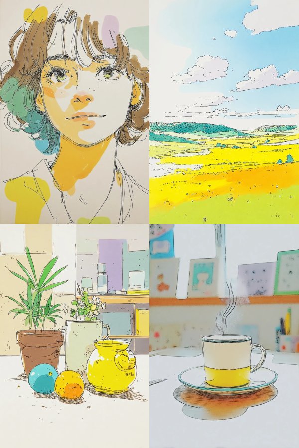 Pastel Dream Sketch