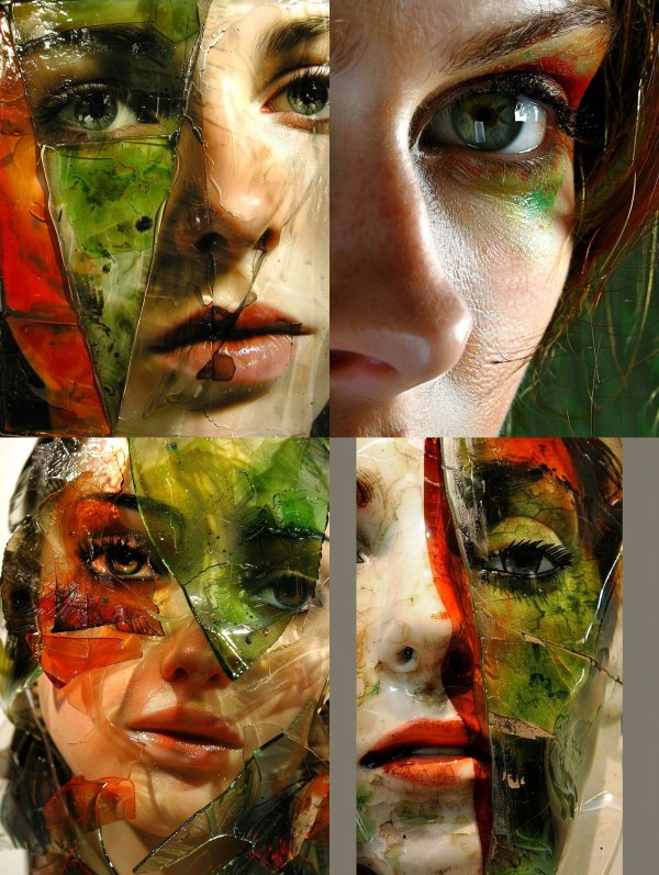 Shattered Prism Portrait