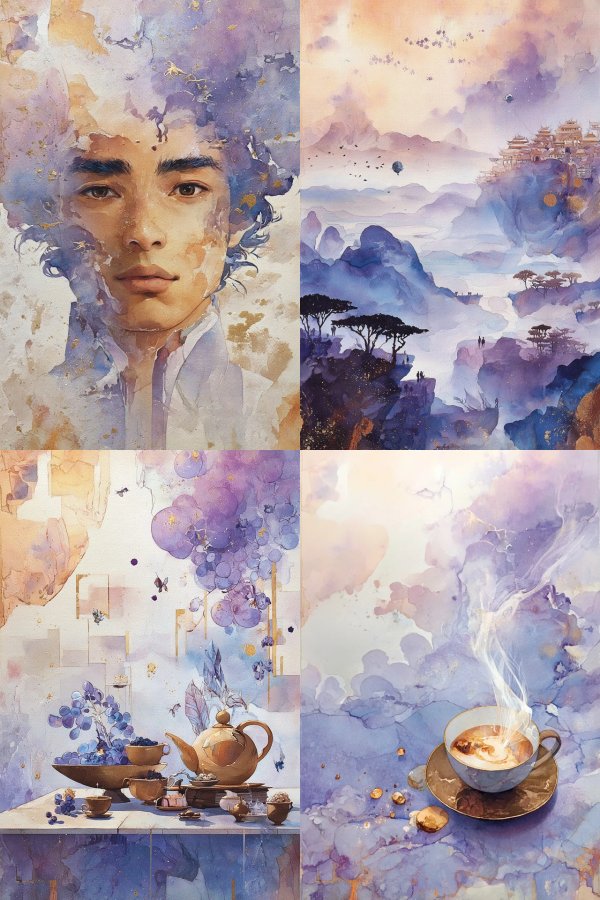 Celestial Watercolor Soul