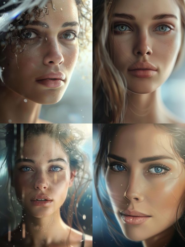 Dewy Ethereal Gaze