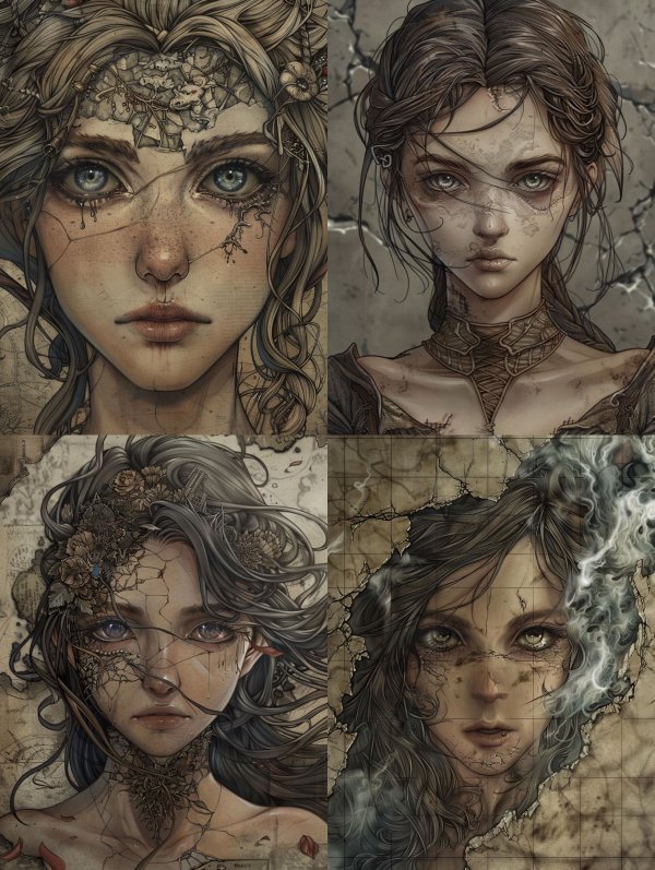 Fractured Porcelain Soul