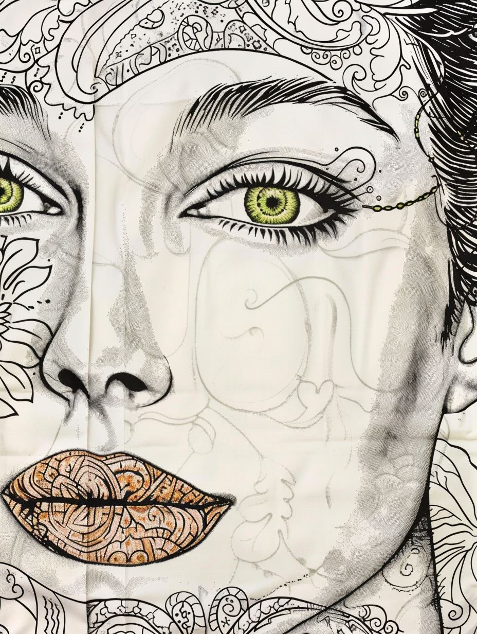Graphic Ink Portrait - Image 4