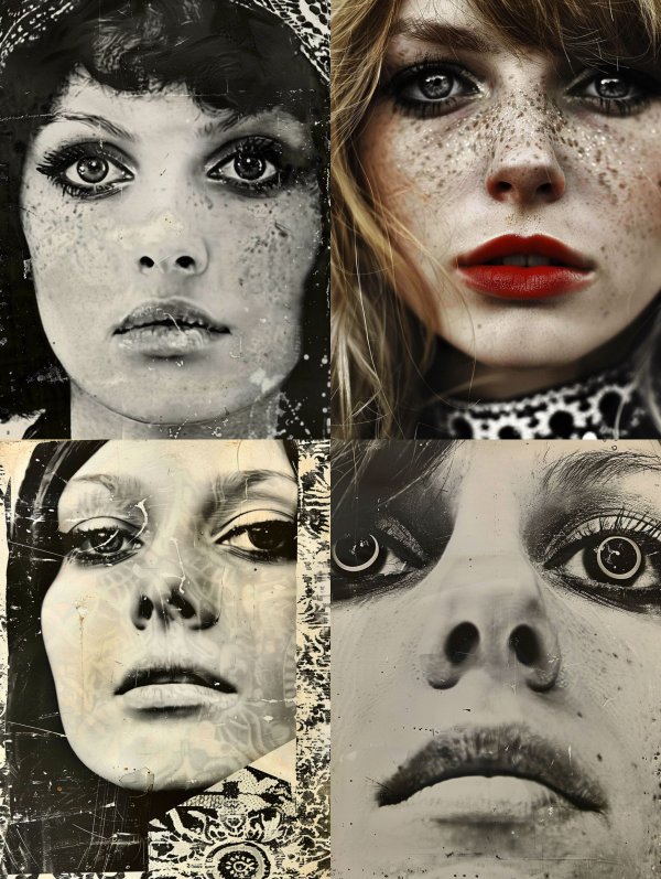 Vintage Noir Gaze